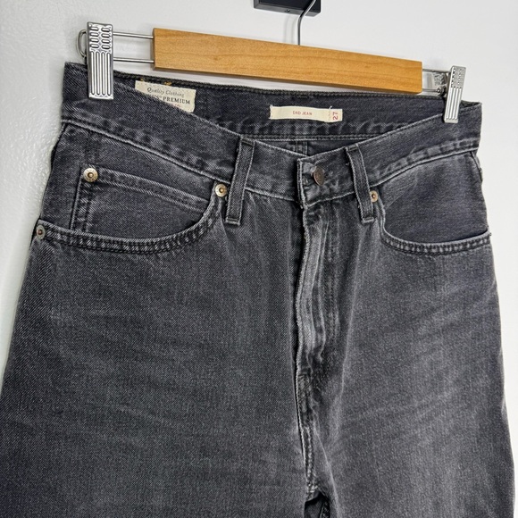 LEVI’S Washed Black Slouchy Relaxed Dad Jeans - Picture 3 of 7